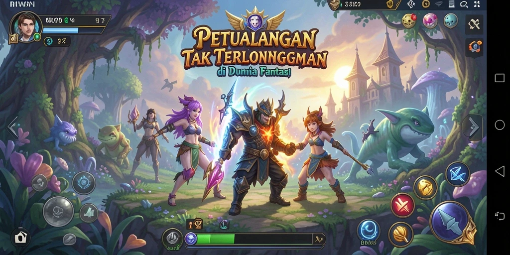 Screenshot BIWIN menampilkan gameplay petualangan yang seru dan menantang.