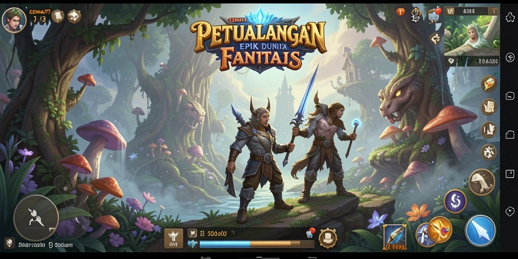 Tampilan menakjubkan dari gameplay <strong>CEMARA77</strong> yang penuh aksi.