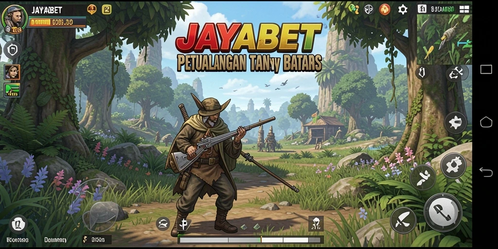 Screenshot gameplay Open World JAYABET dengan petualangan seru.
