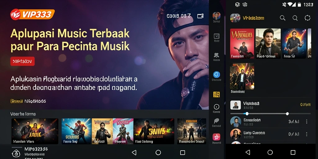 Tampilan gameplay VIP333 yang menonjolkan pengalaman musik yang menyenangkan.